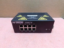N-TRON 708TX 8 Port Industrial Ethernet Switch w/ DIN Mount