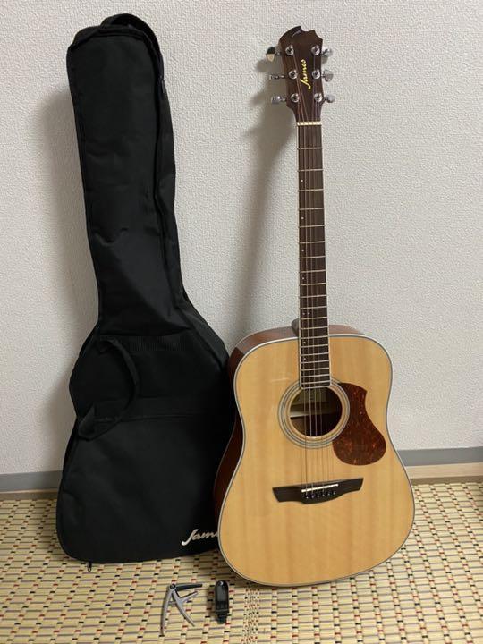 James J-300D NAT アコースティックギター ギグバッグ付き
