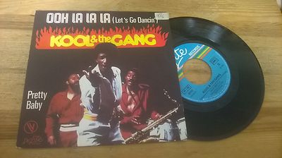 7'' Pop Kool & The Gang - Ooh La La La / Pretty Baby (2 Song) VOGUE DE-LITE