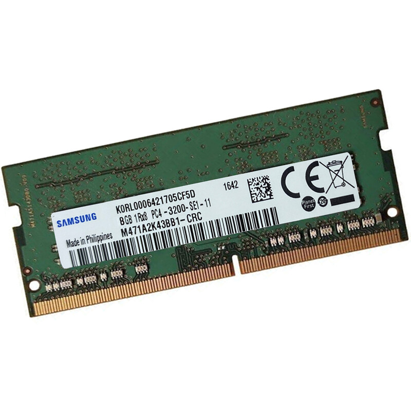 Samsung 8GB DDR4 3200 MHz PC4-25600 Laptop SODIMM 260pin Memory Samsung 8GB DDR4 3200 MHz PC4-25600 Laptop SODIMM 260pin Memory