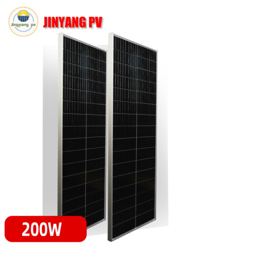 Solar Panel 200w  18V Rigid Photovoltaic Panel Monocrystalline Solar Cell - Bild 1 von 16