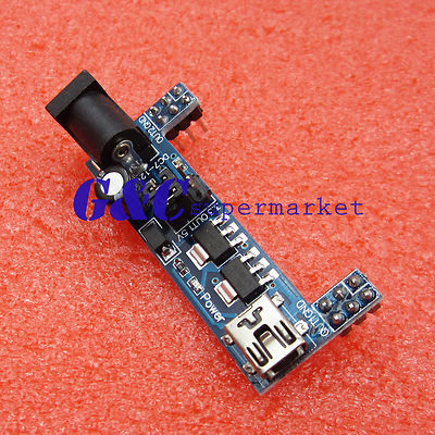 1PCS AMB102 Breadboard Power Supply Module 3.3V 5V Solderless Arduino mini usb