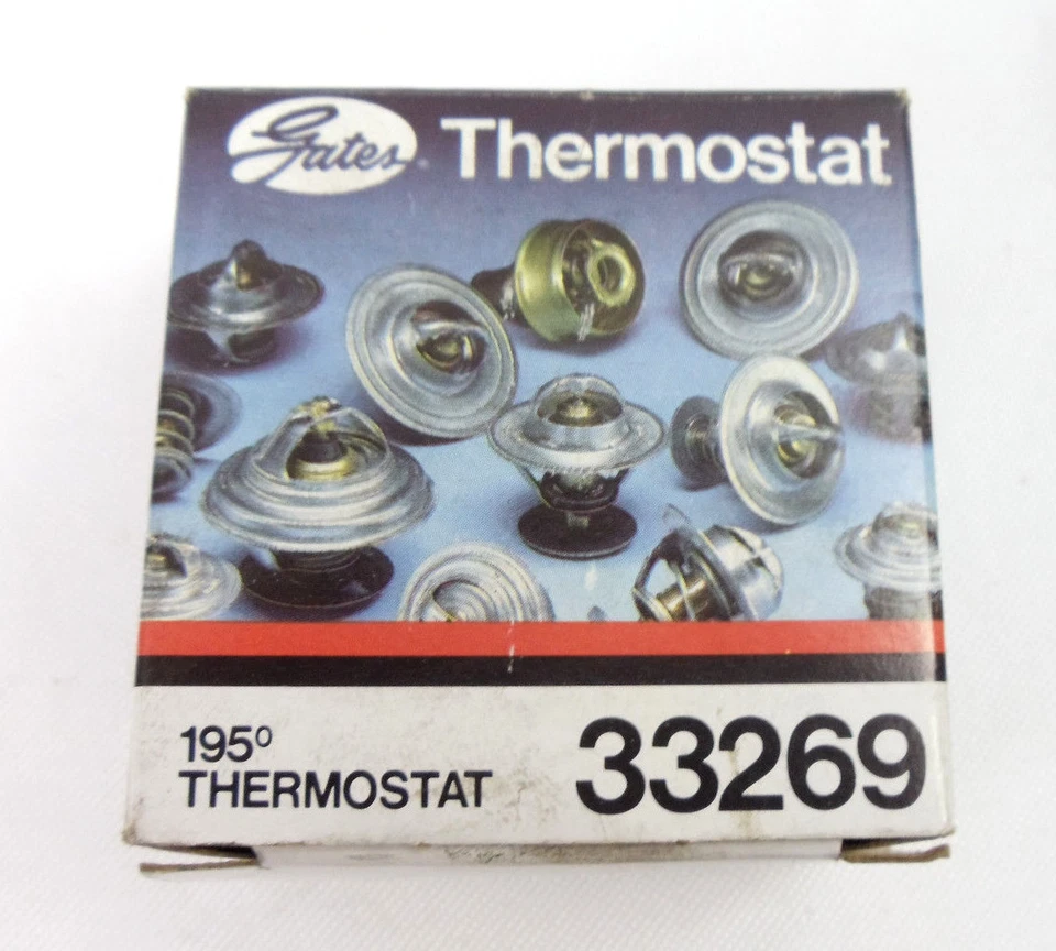 Termostato refrigerante motor Gates - tipo OE 195° 33269 NUEVO DE STOCK Foto 3 de 3