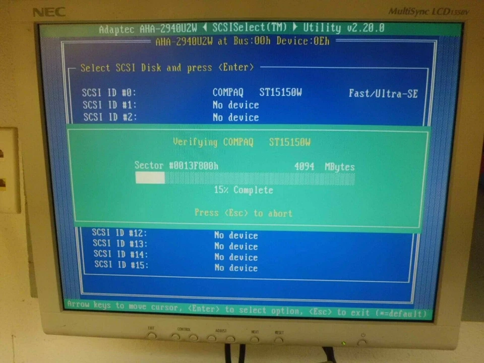 ST15150W SEAGATE 9A8003-021 TESTED GOOD 68PIN SCSI 3.5INCH SCSI2 WIDE 4.2GB - Image 4 of 4