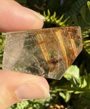 Copper Rutile Freeform Rutilated Quartz  15.8g