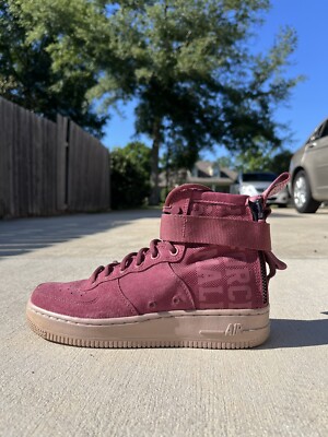 Nike SF AF1 Mid Force is Female Women Size 6 Court Purple Sneakers  AJ1698-600
