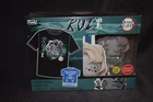 Funko Pop & Tee Demon Slayer Rui GITD Size M Gamestop Exclusive!