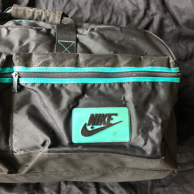 Vintage 80s 90s Nike Gym Athletic Sport Duffle Bag Weekender Bag