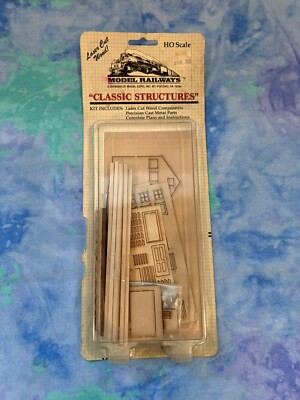 Model Railways Classic Structures - Kit# 1002 HO Motor Car Shed/Blacksmith Shop