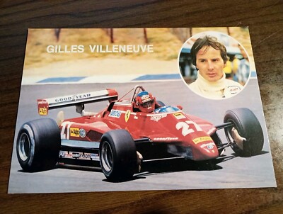 SCUDERIA FERRARI ,1982s GILLES VILLENEUVE , FERRARI 126 C2 | eBay