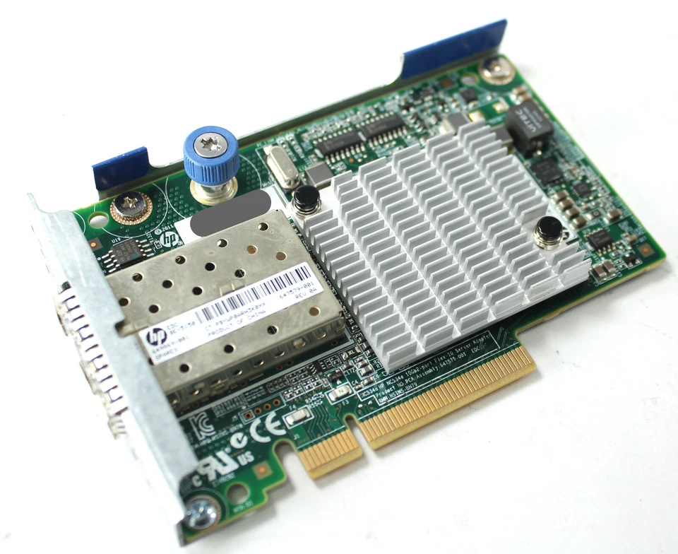 HP 649869-001 530FLR-SFP+ 2-Port 10Gbps Daughter Card NIC 647581-B21 - Image 2 of 4
