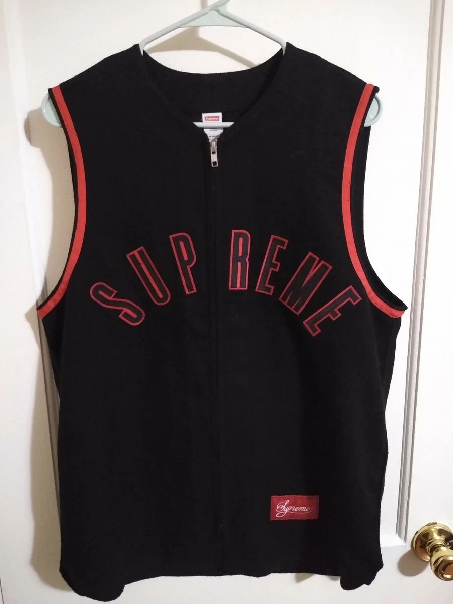 Supreme Sleeveless Baseball Jersey