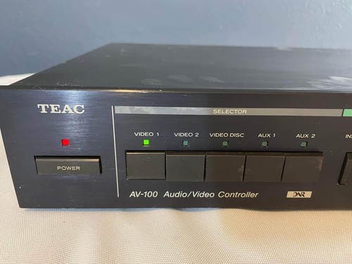 Controlador Audio Video Teac Modelo AV-100 Buen Estado - Imagen 4 de 7