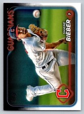 2024 Topps Baseball #107 Shane Bieber Cleveland Guardians