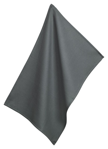 Kela Tia Geschirrtuch KüChentuch Zum Abtrocknen Baumwolle Grau 50 X 70 Cm-image