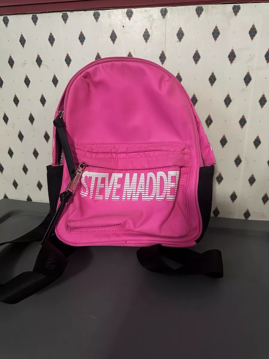 Steve madden cheap pink mini backpack