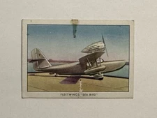 1940-42 Wings Cigarettes T87 Fleetwings Sea Bird #30