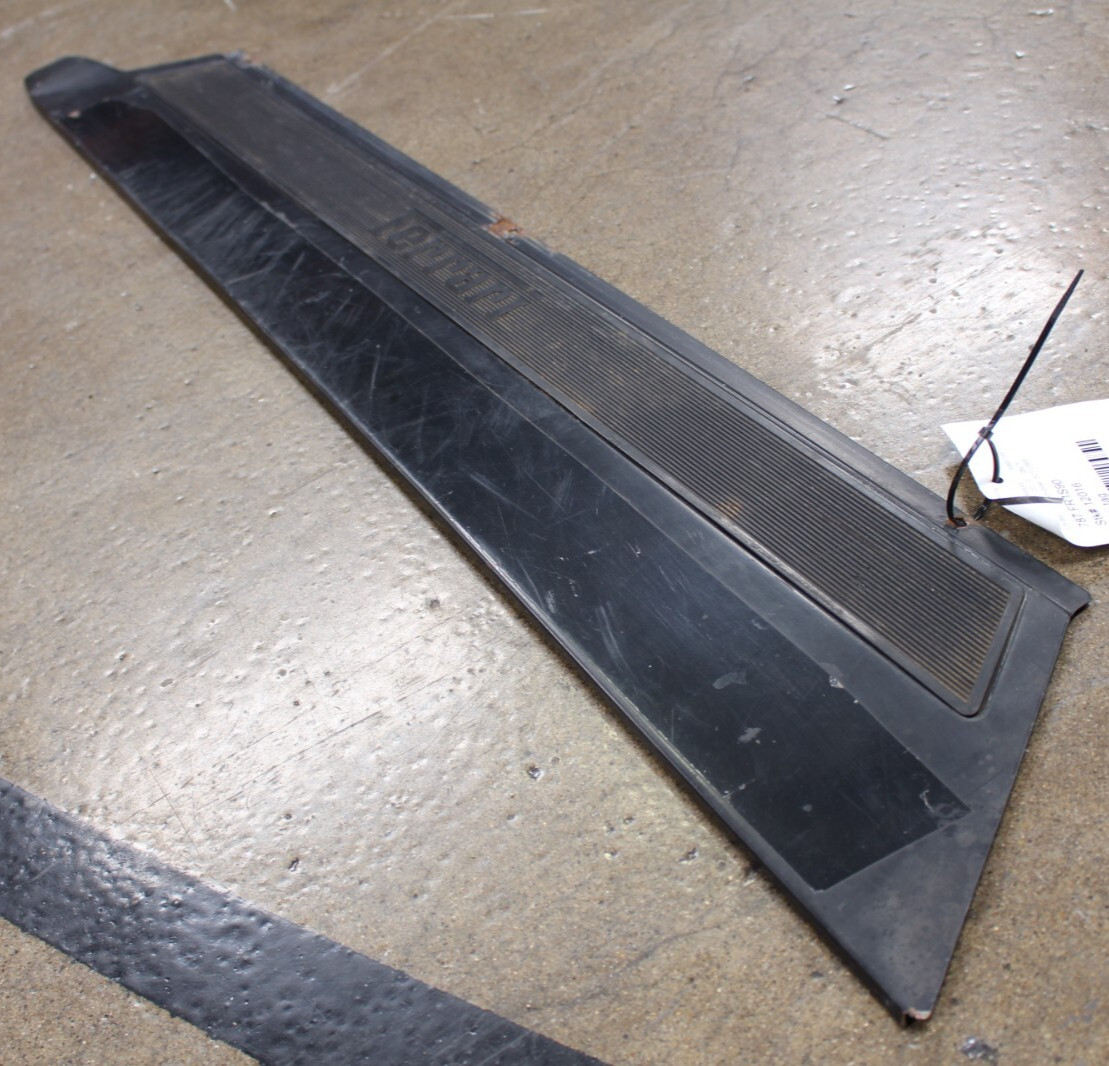 Ferrari 348 LH, Left, Door Step Plate, w/ Rubber, Scuffed, Used, P/N 62172000
