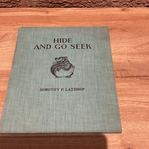 Hide And Go Seek By Dorothy Lathrop HB DJ 1938 1st Edition Macmillan - Picture 11 of 20