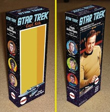 MEGO 8" STAR TREK CAPTAIN KIRK CUSTOM BOX ONLY