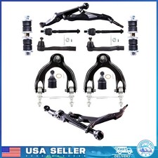 Front Upper Lower Control Arms Tie Rods For 1992-2001 Acura Integra Honda Civic