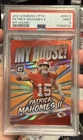 Patrick Mahomes 2021 Donruss Optic My House PSA 9 House!