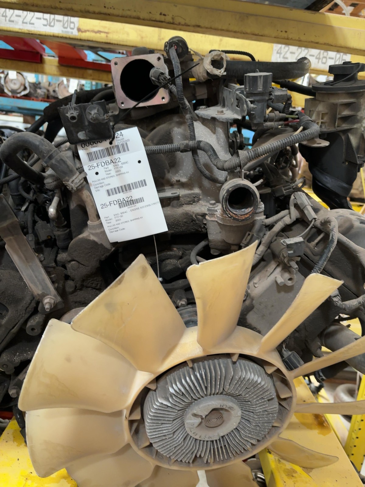 Engine Assembly/motor FORD PICKUP F150 02 03 04