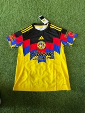 adidas Club America Women’s Stadium Home Jersey 25/26 - Yellow