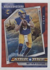 2021 Panini Rookies & Stars Airborne Red Wave Matthew Stafford #AB-11 u0u