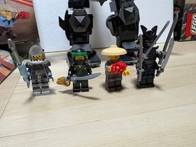 LEGO NINJAGO Movie 70613 Garma Mecha Man Garmadon Shark Mech Set Box Manual