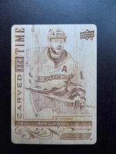 2025 Engrained Hockey Icons Saku Koivu Carved in Time