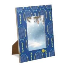 4x6 Picture Frame for Wall and Tabletop Display Sport Creative Tennis 4*6 inch