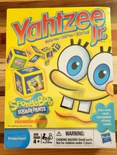 NEW/SEALED SpongeBob Squarepants Yahtzee JR 2011 Preschool Including Stickers