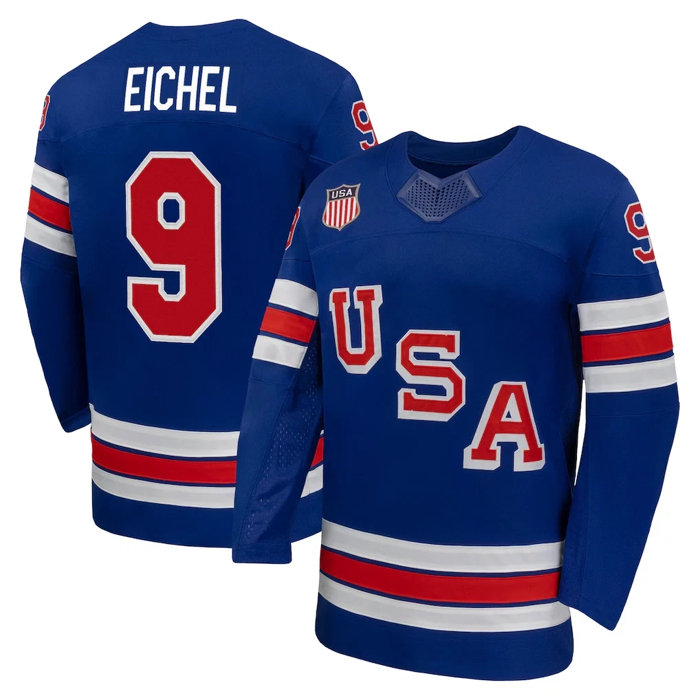 Men's Royal 2026 Home Sewn Hockey Jersey
