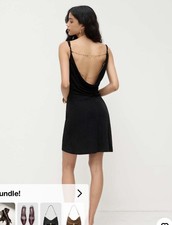 Cider Dress Black Dress Size L