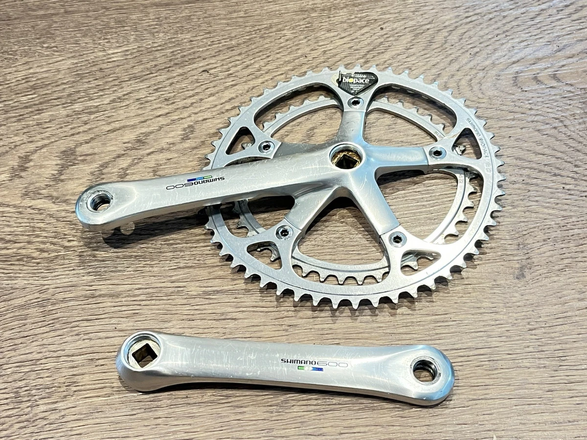 PÉDALIER DOUBLE SHIMANO FC-6400 600 Ultegra Tricolor - 52-42