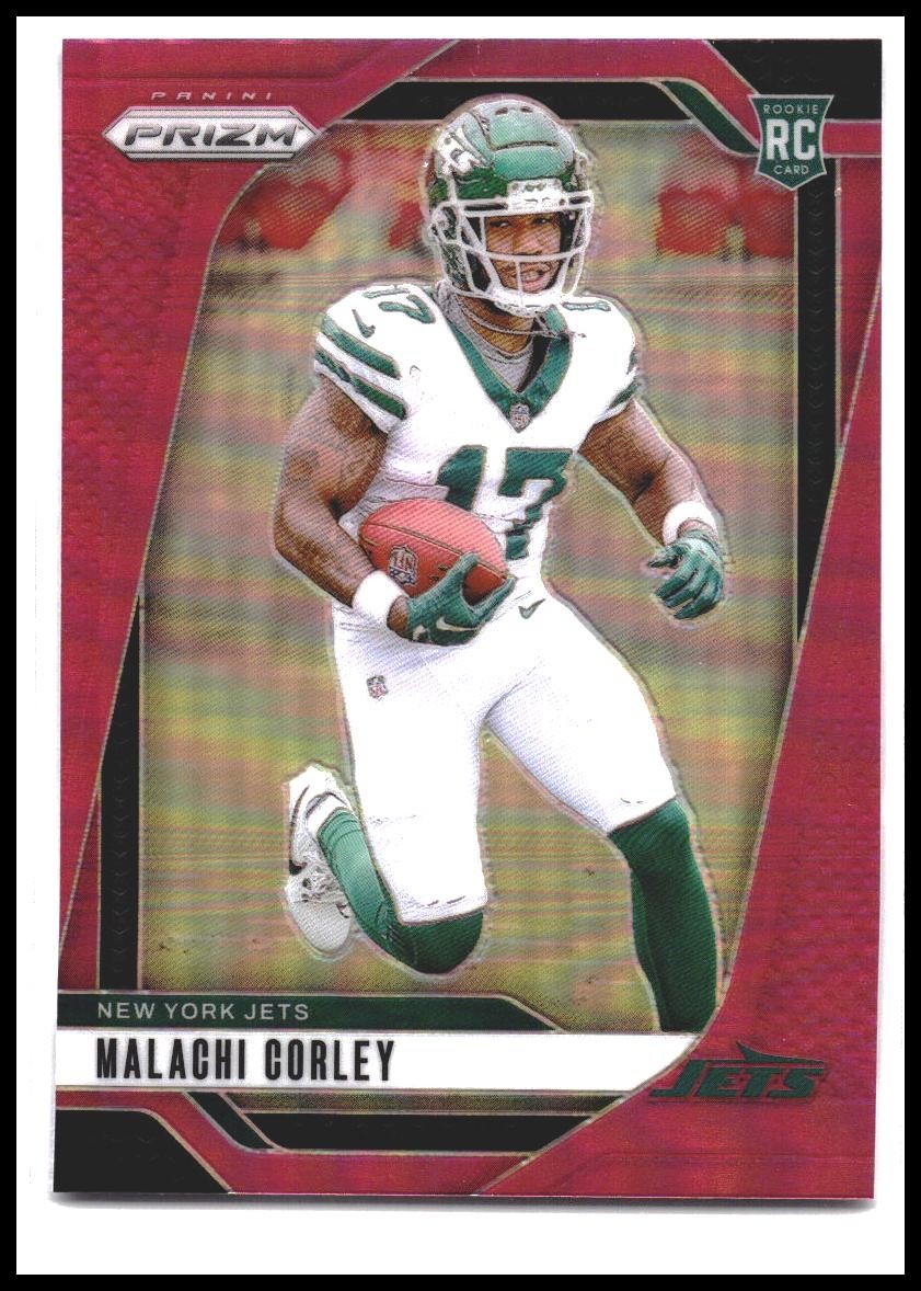 2024 Panini Prizm #369 Malachi Corley Pink