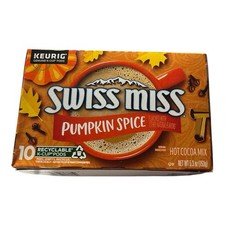 Swiss Miss Pumpkin Spice 10ct K-Cups Hot Cocoa