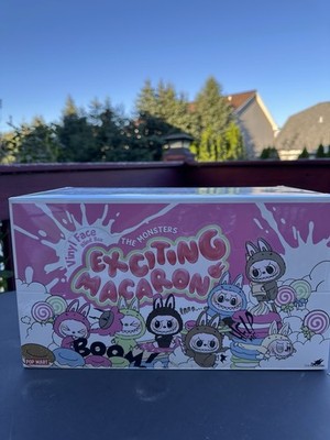 Pop Mart The Monsters Labubu Exciting Macaron Vinyl Face Blind Box Whole Set BNB