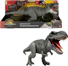 Large Jurassic World Rebirth Power Devour Tyrannosaurus Rex Dinosaur Figure NEW