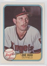 1981 Fleer Joe Rudi #272 0c4