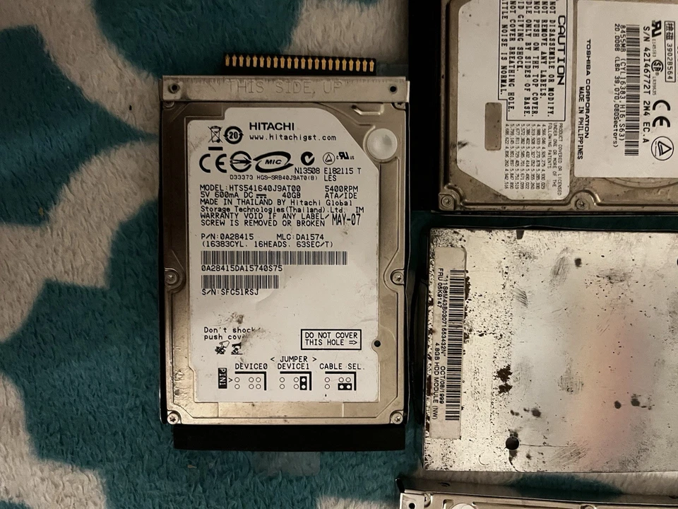 Lot Vintage Hdd Laptop Ibm - Immagine 4 di 4