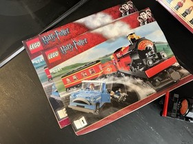 LEGO Harry Potter: Hogwarts Express (4841) Incomplete W/O Car + Bonus Train 4708