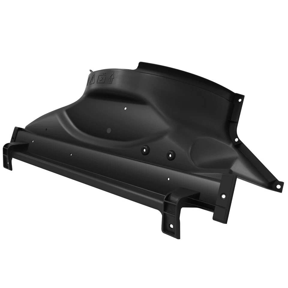 Fit 03-20 Chevy GMC 4.8L 5.2L 6.0L 6.6L Engine Black Upper Radiator Fan Shroud - Image 2 of 4