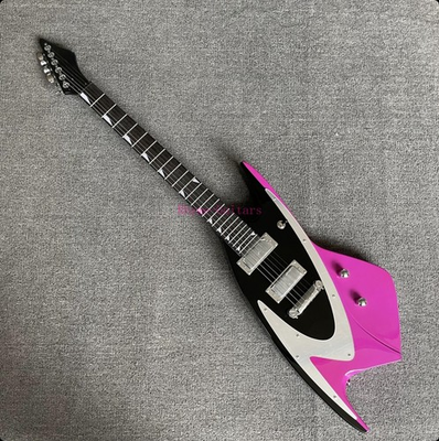 #ad Purple Backlund JBD400 Shark Electric Guitar 6 String Basswood Body Maple Neck $324.30