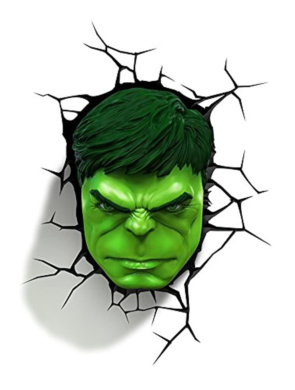 Marvel 3D LED Leuchte Hulk Face 3D NUOVO