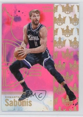 2024-25 Panini Court Kings Pink 66/99 Domantas Sabonis #3 00y3