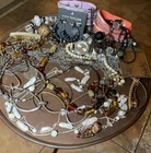 Lot Unique Vintage Antique Costume Jewelry Crystal Stones Chicos Signed Etc