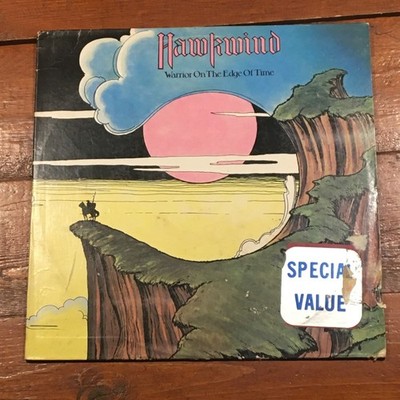 Hawkwind Warrior On The Edge Of Time Vinyl PROMO Record LP (1975) Psychedelic VG