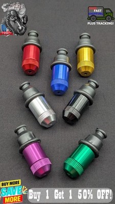 1x 2'' Metal Tobacco Sneak A Toke Bullet Smoking Pipe Portable + 5 FREE Screens!